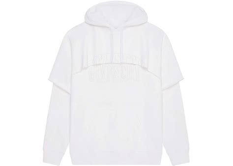 Givenchy Double Felpa Layered Hoodie .